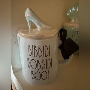 Rae Dunn Bibbidi Bobbidi Boo Mug with Shoe Lid
